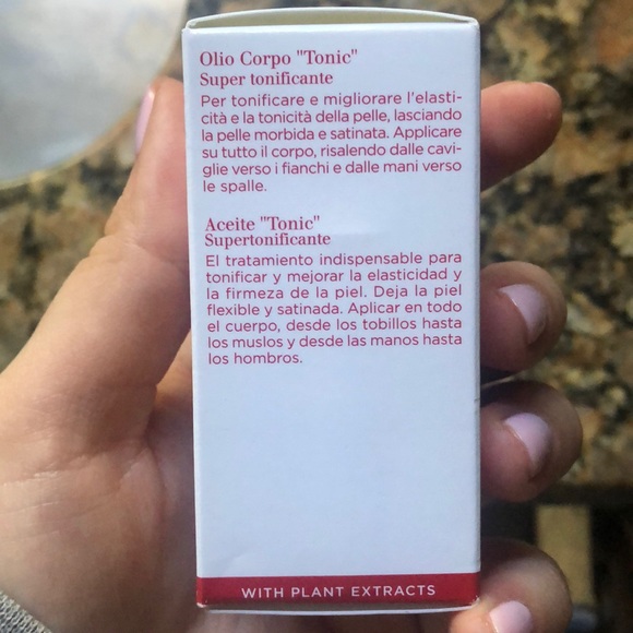 CLARINS - tonic body treatment oil NIB - Picture 5 of 6